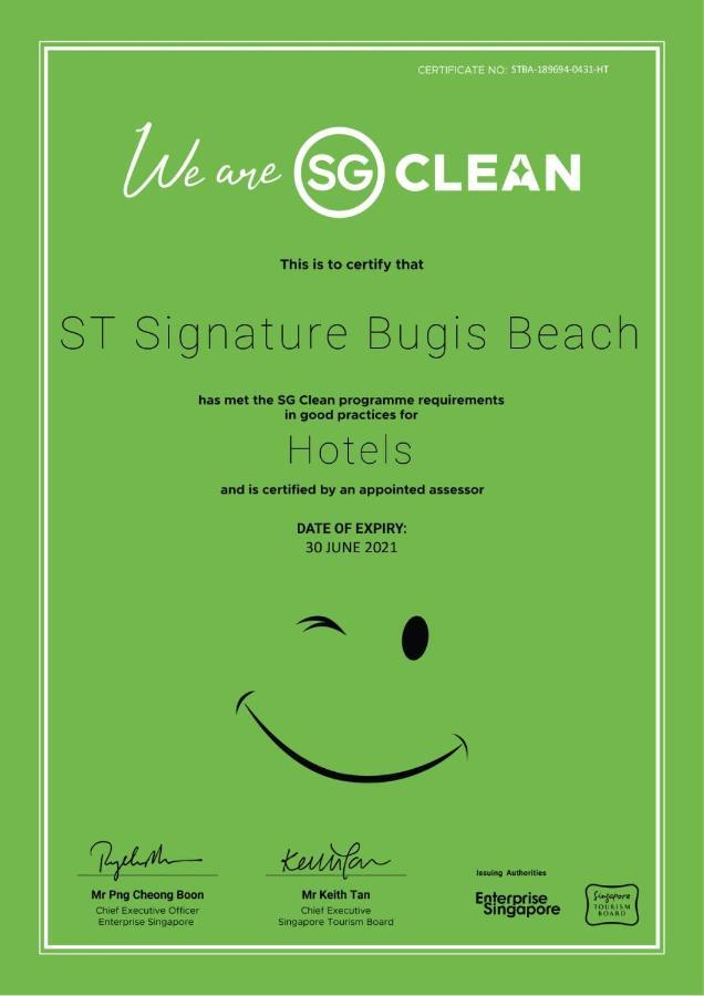St Signature Bugis Beach, Dayuse, 8-9 Hours, Check In 8Am Or 11Am Singapur Exteriér fotografie